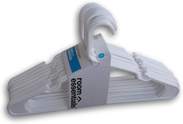 Room Essentials 18-Pack Hangers (White)
