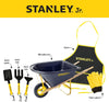 Stanley Jr. Kids Wheelbarrow Set
