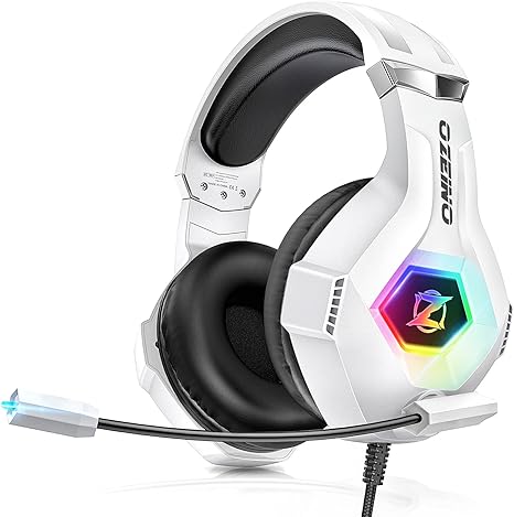 Ozeino Gaming Headset for PC, Ps4, Ps5, Xbox Headset with 7.1 Surround Sound Gaming Headphones
