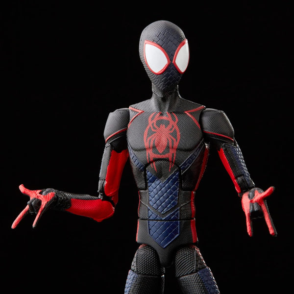 Across The Spider-Verse Miles Morales 6-inch Action Figure Toy, 3 Accessories
