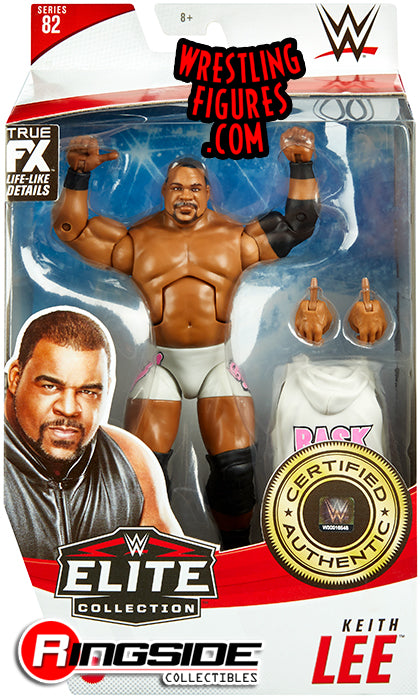 (Chase Variant - White Gear) Keith Lee - WWE Elite 82