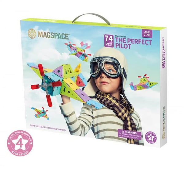 The perfect Pilot Start Series Set, Magnetic 74pcs Magspace